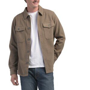 JEREMIAH Tan Heathered Shirt Jacket